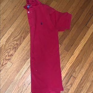 Boy’s XL (fits like a men’s small) Red Polo
